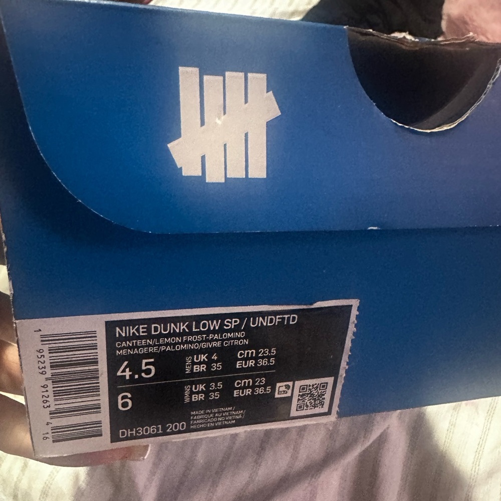Nike dunks 4.5 kids